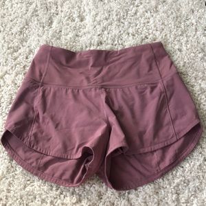 Lululemon High Waisted Speed Up Short